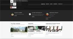 Desktop Screenshot of four-tech.com